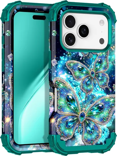 Vista 27 de Rancase Funda para iPhone 11, tres capas de alta resistencia a prueba de golpes, protección de plástico duro + funda protectora de goma de silicona