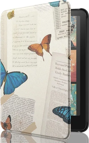 Vista 66 de MoKo Funda para Amazon Kindle Basic de 11ª generación 2024/2022 de 6 Verde medianoche
