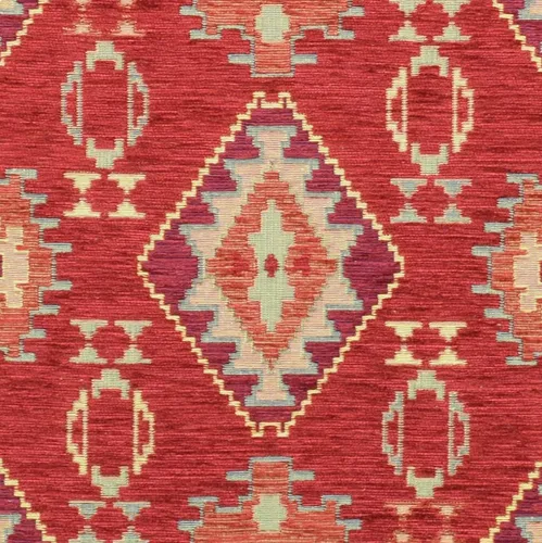 Vista 3 de The Yard Meter - Tapiz de tela para tapicería Kilim bohemio tribal del suroeste turco, persa, marroquí, mexicano, étnico mexicano (1 yarda