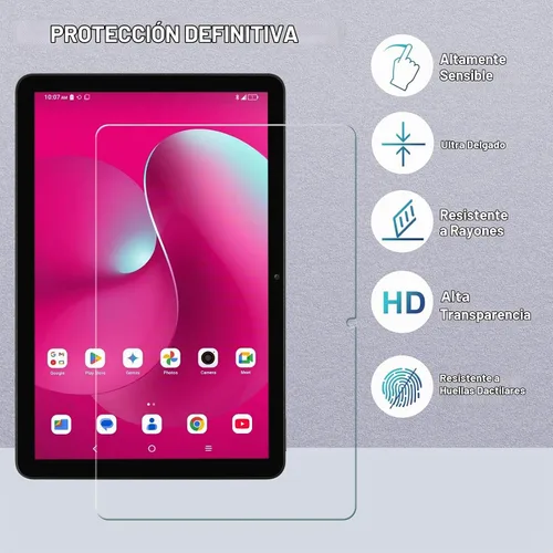 Vista 4 de ACdream Paquete de 1 protector de pantalla para tablet T-Mobile Revvl Tab 2 de 10.1 pulgadas, modelo 2025: 9185W
