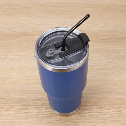 Vista 5 de DOCIK - Tapas de repuesto a prueba de derrames, compatibles con vaso YETI de 30 onzas, tapas abatibles con agujero para pajilla, sin BPA, paquete