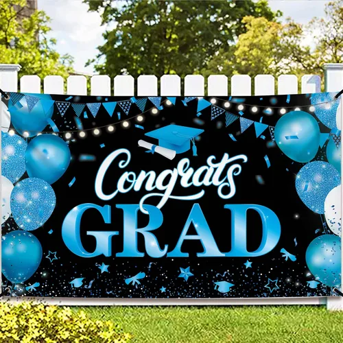 Vista 30 de KatchOn, Cartel de fotos de graduación de felicitaciones – Xtralarge, 72 x 44 pulgadas Cartel de fotos personalizado de graduación Fondo