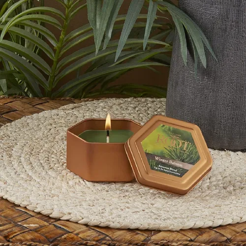 Vista 4 de Root Candles velas aromáticas de cera de abeja