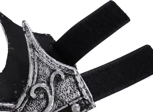 Vista 6 de Corona de rey real, tiara ajustable del príncipe coronario, accesorios de disfraz de rey medieval para adultos