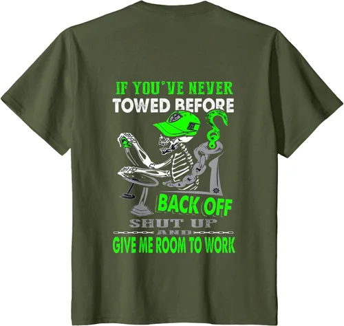 Vista 11 de Proud Tow Truck Operator - Camiseta, Negro, S