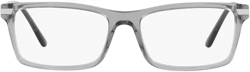 Vista 2 de Prada PRADA PR 03YV Transparente Gris 5617150 Marco de gafas para hombre