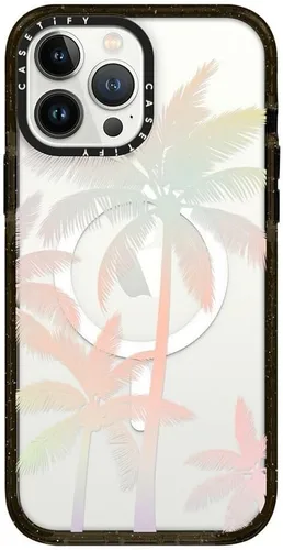 Vista 157 de CASETiFY Funda Impact para iPhone 13 [Protección contra caídas de grado militar 4X de 8.2 pies/Compatible con Magsafe] - #1 Mom - Transparente
