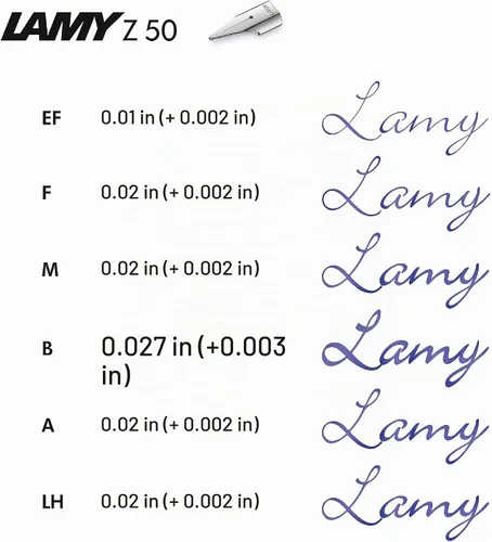 Vista 6 de LAMY L80-M - Pluma estilográfica M (punta media), Scara, negro mate, tipo de doble uso