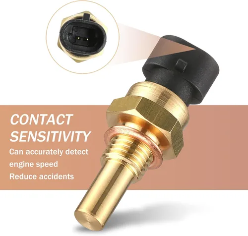 Vista 4 de UGSHY Paquete de 1 sensor de temperatura del refrigerante del motor, accesorios de repuesto para sensor de temperatura ECT, piezas de automóvil