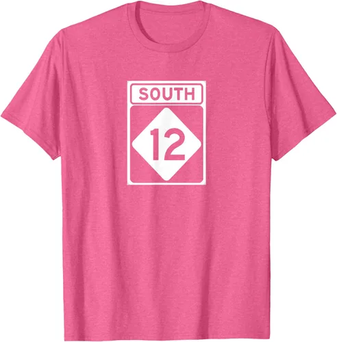 Vista 28 de Highway 12 South NC Outer Banks North Carolina Hwy - Camiseta, Negro, S
