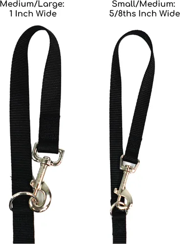 Vista 2 de Blue-9 Correa multifunción para perro manos libres, doble accesorio de 6 pies, correa ajustable para obediencia, correr y entrenamiento de agilidad