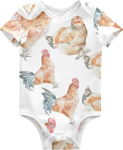 Vista 38 de vvfelixl Body para bebé niña Llama Alpaca Cactus Manga Corta Algodón Ropa de Bebé Para Niñas 0-24 Meses Negro Multi10
