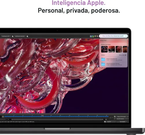 Vista 4 de Apple Laptop MacBook Pro 2024 con M4 Pro, CPU de 12 núcleos, GPU de 16 núcleos: diseñada para Apple Intelligence, pantalla Liquid Retina XDR de 14.2