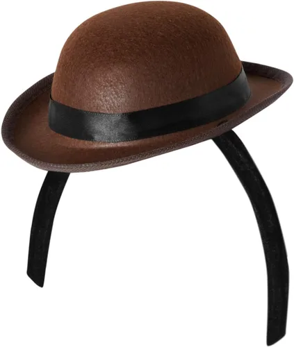 Vista 5 de Rubies Mini Derby - Gorro para mujer, color marrón, Marrón