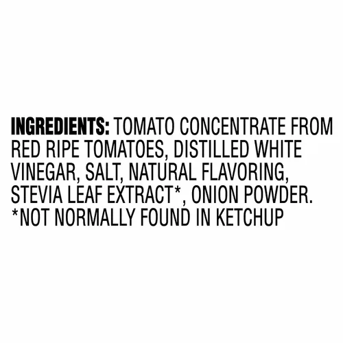 Vista 3 de Heinz Ketchup de tomate sin azúcar añadido (botella de 368 g)