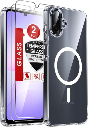 Vista 80 de LeYi Funda para teléfono Samsung-S23: protector de pantalla e imán MagSafe Púrpura