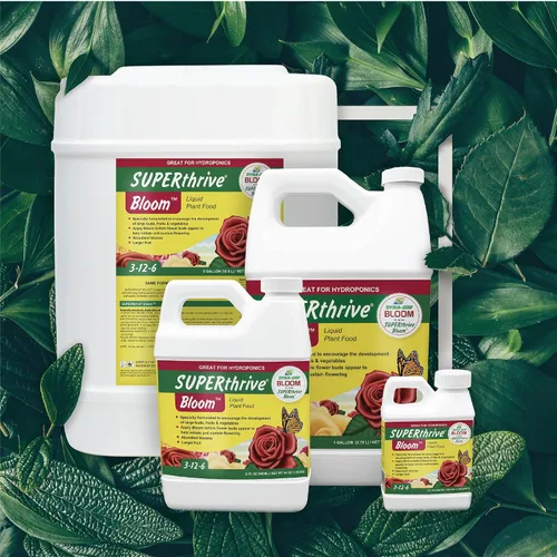 Vista 8 de Dyna-Gro Bloom, BLM-032 3-12-6. Alimento para plantas, 1 cuarto de galón, Blanco