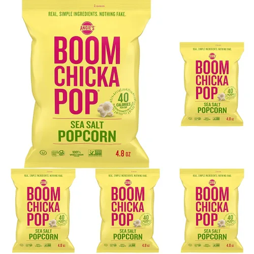 Vista 8 de Angie's BOOMCHICKAPOP - Maíz, bolsa de 5.5 onzas (paquete de 12 bolsas)