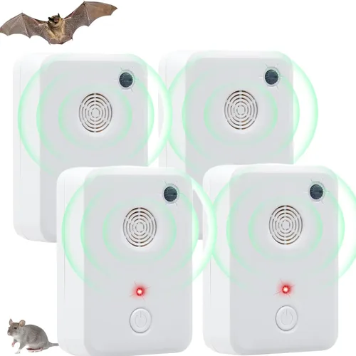 Vista 7 de Dispositivos de disuasión de murciélagos: Plug in Bat Disuasorio para Ático, Exterior e Interior - Sistema de eliminación de murciélagos