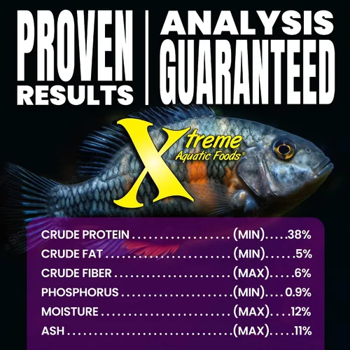 Vista 7 de Xtreme Cichlid Peewee - Pellets de 1.5 mm – Nutrición probada para cíclidos – Aminoácidos equilibrados, mejora la salud inmune y digestiva