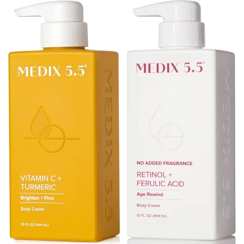 Vista 32 de Medix 5.5 Crema hidratante reafirmante con loción corporal de retinol Tratamiento para el cuidado de la piel crepey Crema corporal con retinol