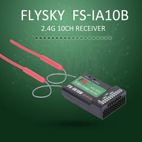 Vista 2 de GoolRC Flysky FS-iA10B Receptor 2.4G 10CH para Flysky FS-i6 FS-i6S FS-i10 Transmisor