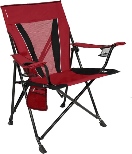 Vista 9 de Kijaro Silla de camping portátil XXL de doble bloqueo, soporta hasta 400 libras, disfruta del aire libre en una silla plegable versátil, silla