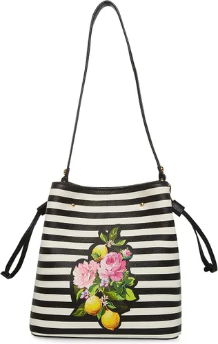 Vista 2 de Betsey Johnson Fun Bucket Bag negroblanco NegroBlanco talla única