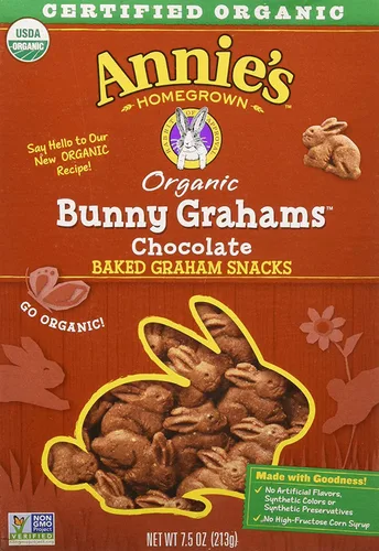 Vista 24 de Annie's Organic Bunny Grahams Snacks, napolitano, 7.5 onzas
