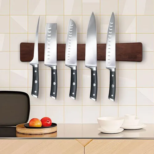 Vista 9 de HOSHANHO Cuchillo utilitario de cocina de 6 pulgadas, cuchillo de chef japonés ultra afilado del acero inoxidable