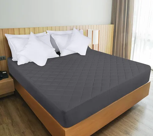 Vista 6 de Utopia Bedding - Funda acolchada ajustada para colchón, tamaño King, protector y cubierta de colchón elástico con bolsillo profundo que se estira