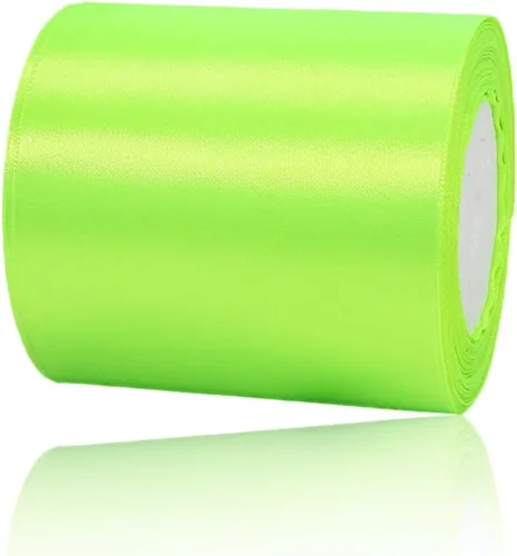 Vista 65 de Cinta de Satén Beige de Color Sólido, 1-1/2 Pulgadas x 25 Yardas, Cinta de Satén de Tela para Envolver Regalos, Manualidades, Hacer Lazos