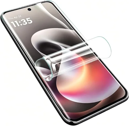 Vista 7 de Paquete de 2 protectores de pantalla para Google Pixel 10 Pro Fold, protector de pantalla de TPU flexible irrompible de alta sensibilidad
