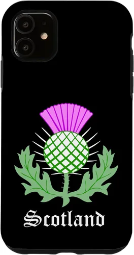 Vista 8 de Scottish Thistle Flower Celtic Symbol Scotland Gifts Case for iPhone 17
