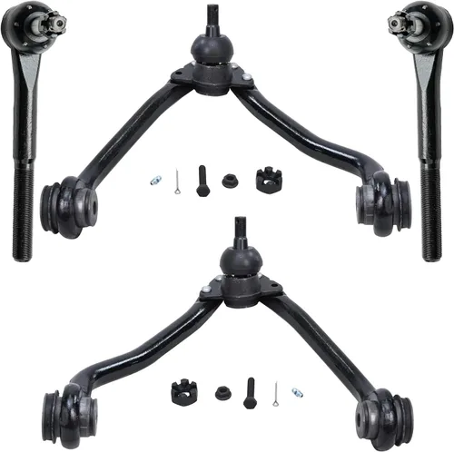 Vista 111 de Detroit Axle - Barras estabilizadoras de brazos de control delanteros 4WD para Ford 2005-2008 F-150 Lincoln Mark LT, 2 brazos de control superiores