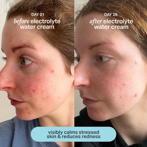 Vista 4 de Cocokind Crema de agua con electrolitos Hidratante ligero de gel de agua Crema de día hidratante equilibrada para todo tipo de piel 1.7 onzas