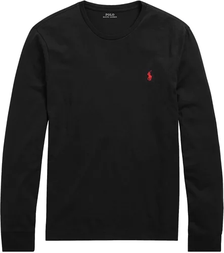 Vista 34 de POLO RALPH LAUREN Camiseta de manga larga de ajuste clásico suave al tacto para hombre (Soft Touch) Marina francesa