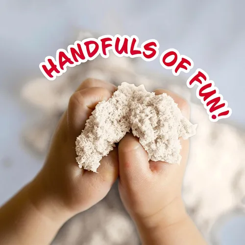 Vista 3 de Sensory Sand Recambio a granel de arena blanca de 10 libras de blanco