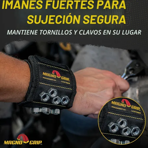 Vista 2 de Pulsera magnética MagnoGrip Negro