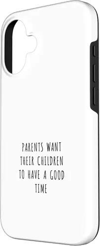 Vista 2 de iPhone 16 Parents want their children to have a good time Case