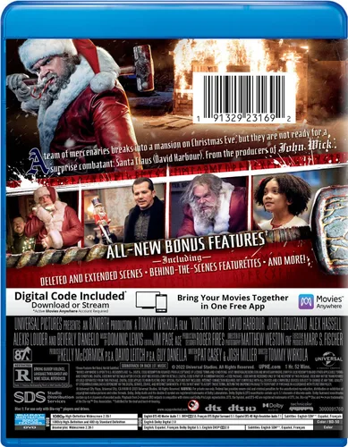 Vista 3 de Violent Night (Blu-Ray + DVD + Digital)