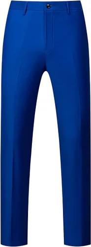 Vista 5 de Trajes de 2 piezas para hombre, traje de esmoquin ajustado para hombre, un botón, un solo botonadura, boda, casual, negocios, chaqueta, pantalones