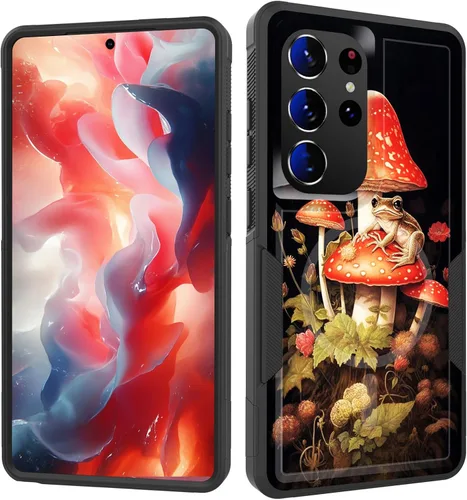 Vista 254 de Funda magnética para Galaxy A16 5G, [compatible con MagSafe] [protección contra caídas de grado militar] Funda resistente a prueba de golpes