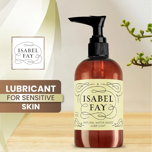Vista 3 de Lubricante íntimo, personal y natural para piel sensible Isabel Fay, base acuosa, etiqueta discreta, el mejor lubricante personal para mujeres