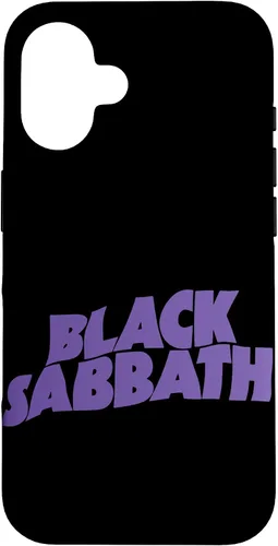 Vista 32 de Funda con logotipo oficial de Black Sabbath Purple para iPhone 17