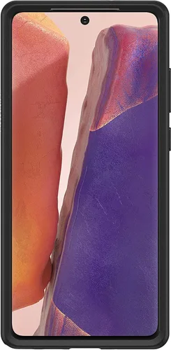 Vista 3 de OtterBox Symmetry Clear Series - Funda para Samsung Galaxy Note 20 5G (SÓLO - NO Ultra) Embalaje no comercial - Negro