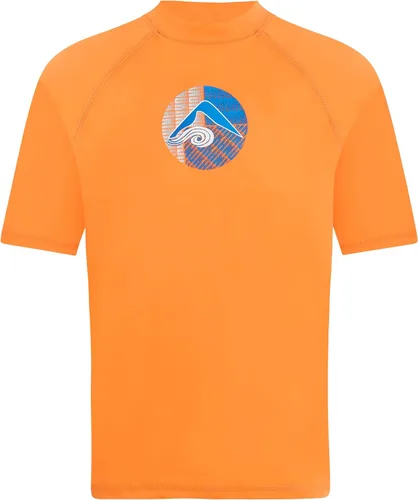 Vista 14 de Kanu Surf Boys Haywire UPF 50+ Sun Protective Rashguard Swim Shirt Estrellas Alaska Blue