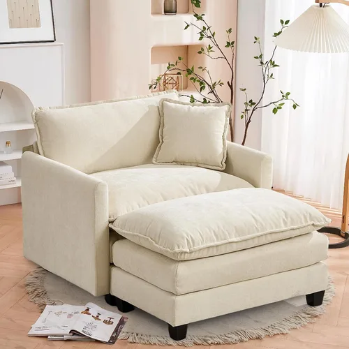 Vista 71 de SoarFlash Sofá modula, de felpilla, posición de en medio, beige