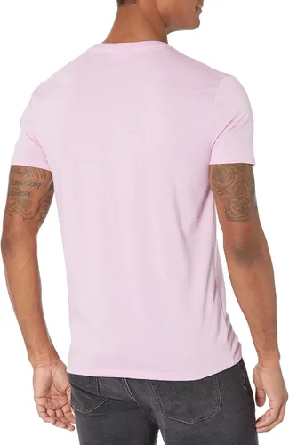 Vista 2 de Lacoste Camiseta de manga corta para hombre con cuello redondo y algodón Pima