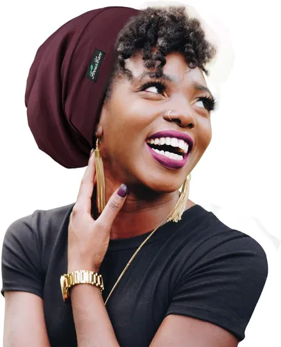 Vista 21 de FocusCare - Gorro de satén para dormir, para mujer, regalos para mujeres con cabello rizado o con frizz Verde militar